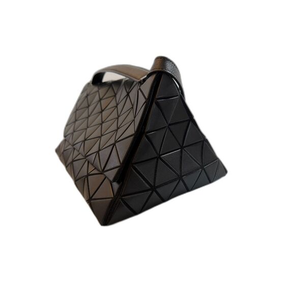 Issey Miyake Bao Bao Pyramid Matte Bag in Black - Picture 2 of 11